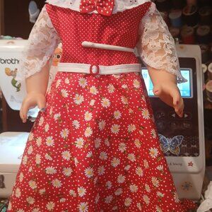 Handmade 18"doll  dress